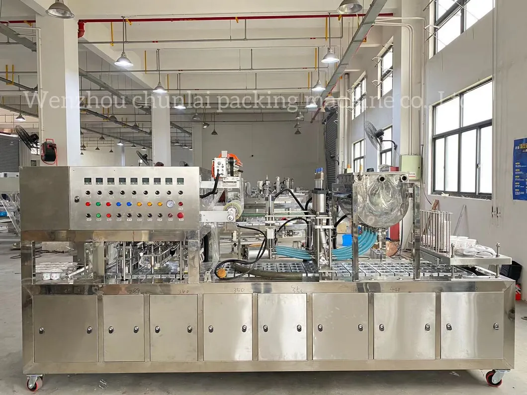 Can Be Customized Bg60 Linear Automatic Mayonnaise Hummus Cup Filling Capping Machine