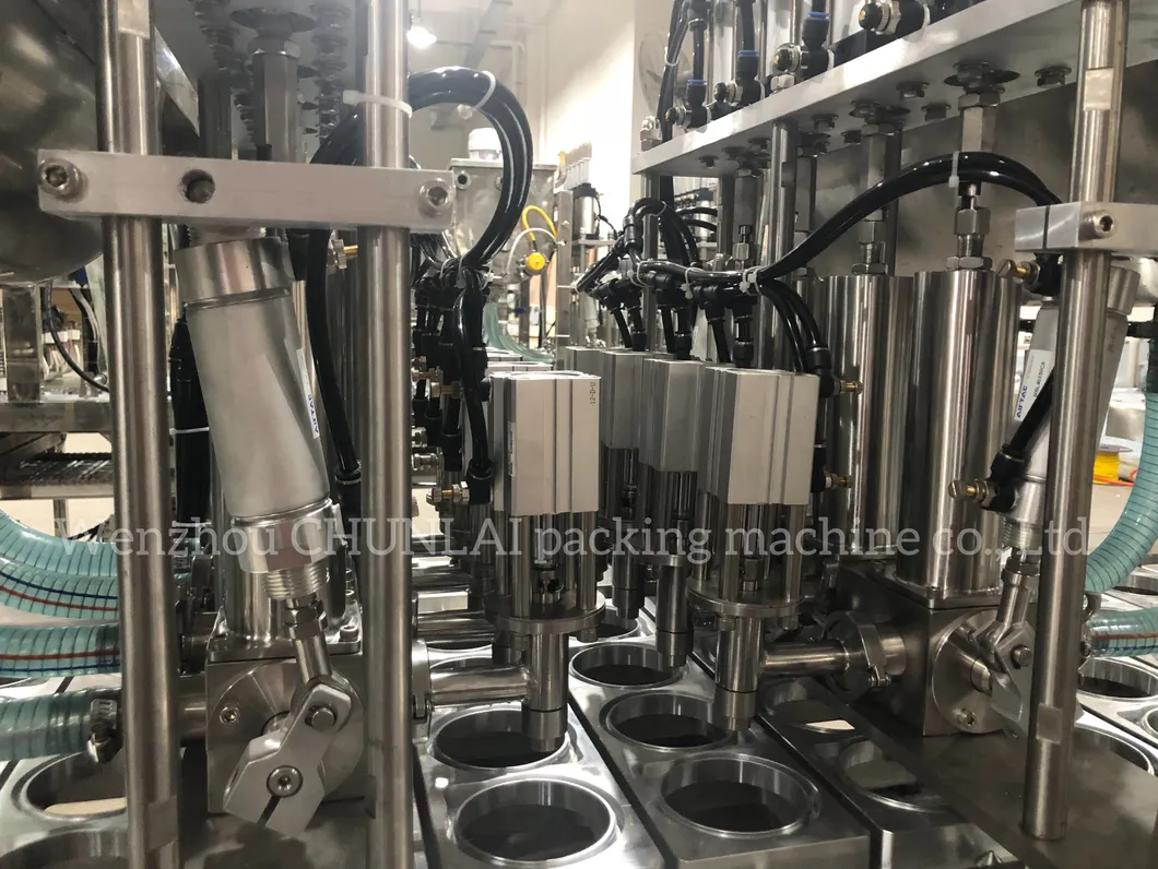 Can Be Customized Bg60 Linear Automatic Mayonnaise Hummus Cup Filling Capping Machine