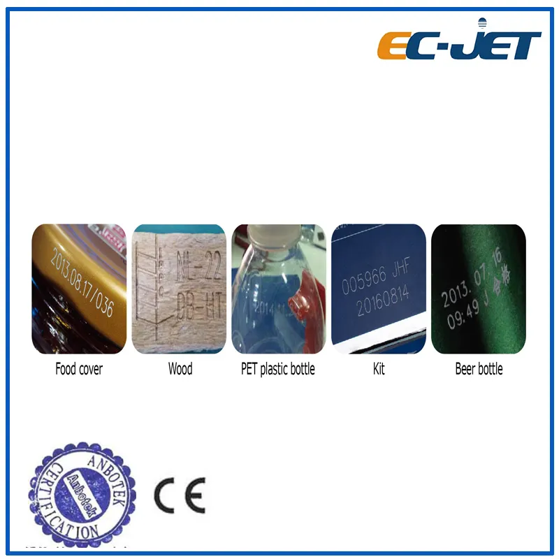 Code Machine Automatic Industrial Digital Continuous Inkjet Printer (EC-JET1000)
