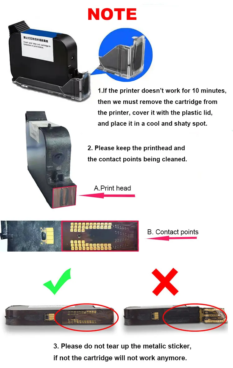 Coditeck 12.7mm English Tij Printer