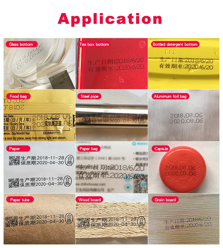 Coditeck High Speed 12.7mm Inkjet Printer Coding Machine with Photoelectric Sensor and Stand