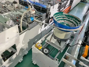 Coffee Valve Center Sealing Pouch Bag Making Machine