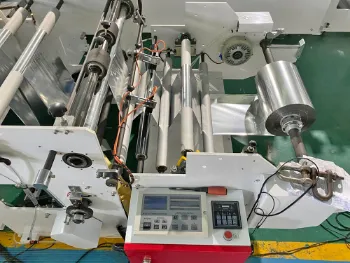 Coffee Valve Center Sealing Pouch Bag Making Machine