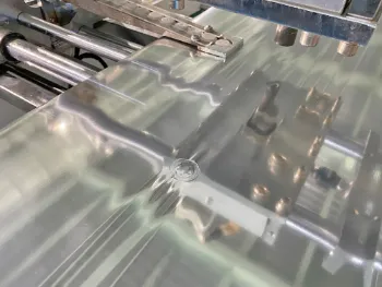 Coffee Valve Center Sealing Pouch Bag Making Machine