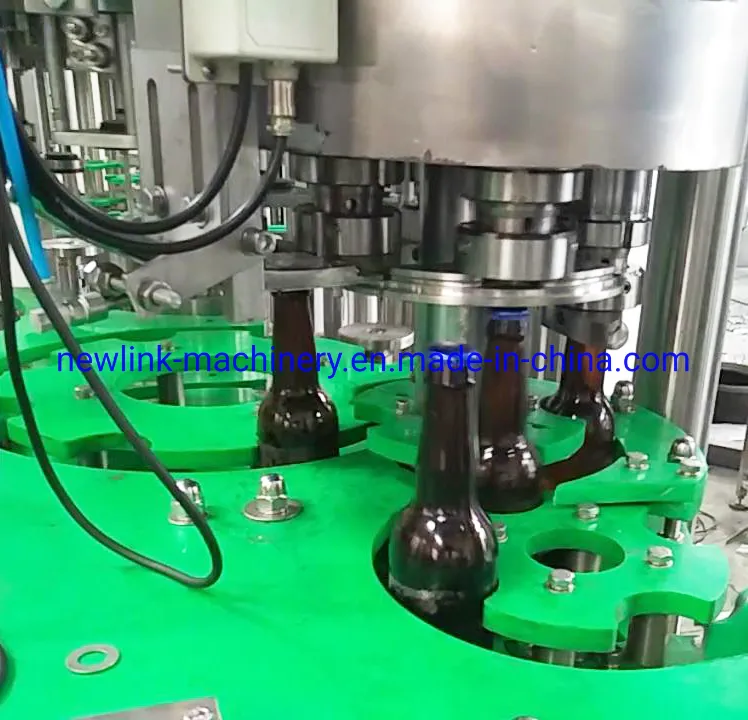Cold Brew Coffee Can / Glass Bottle Filling and Saeling Machine