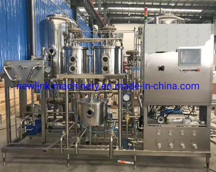 Cold Brew Coffee Can / Glass Bottle Filling and Saeling Machine