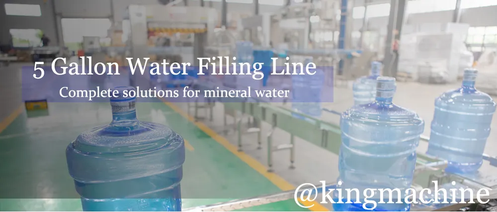 Complete 5 Gallon Mineral Water Bottling Plant Cost