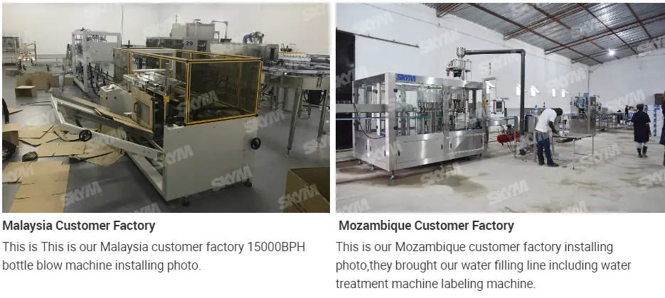 Complete Bottled Natural Mineral Sparking Water Filling Making Packing Machine Production Line