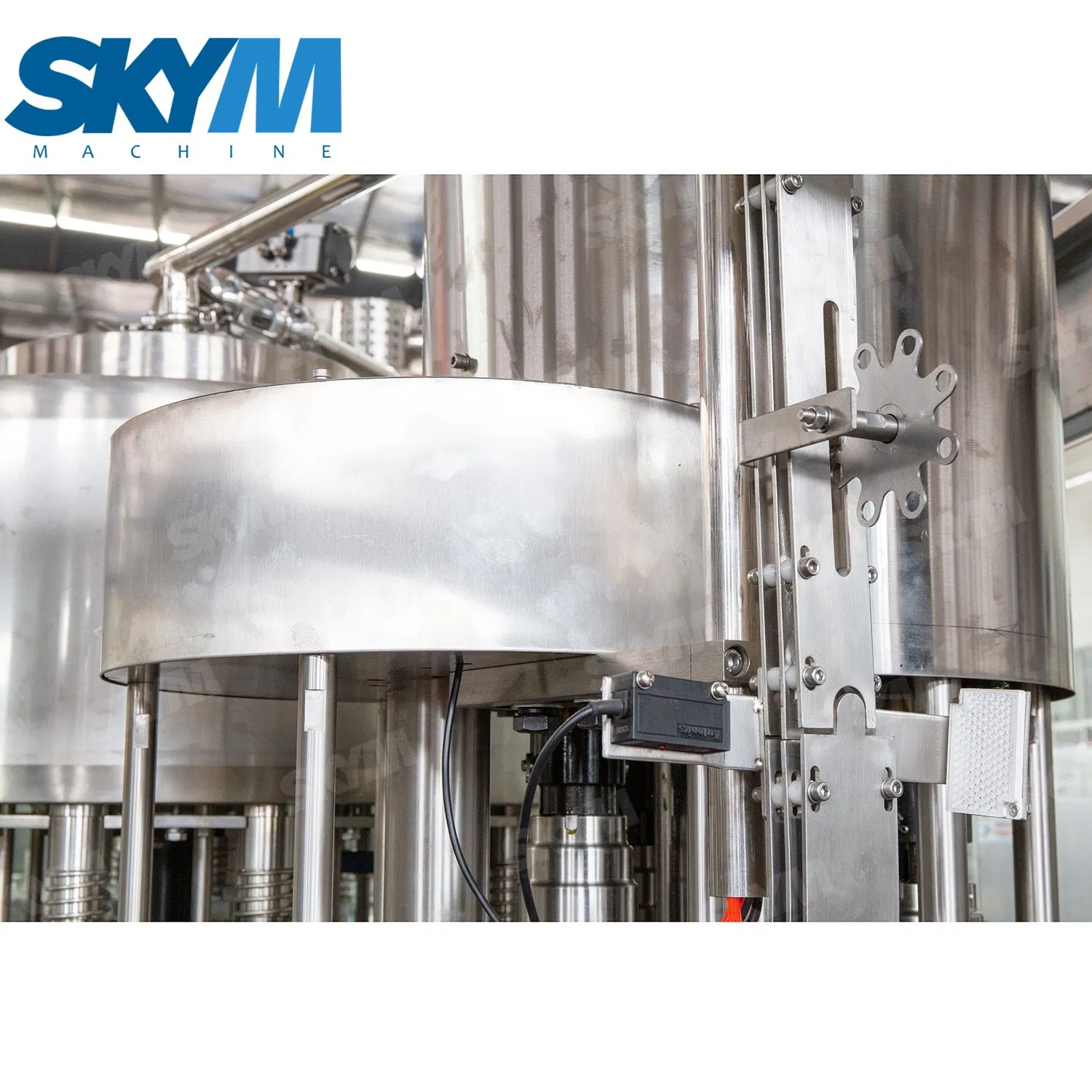 Complete Bottled Natural Mineral Sparking Water Filling Making Packing Machine Production Line