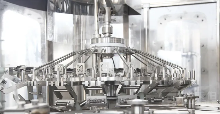 Complete Rotary 3 In1 Juice and Tea Washing Filling Capping Machine