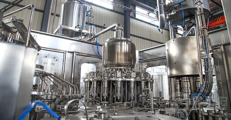 Complete Rotary 3 In1 Juice and Tea Washing Filling Capping Machine