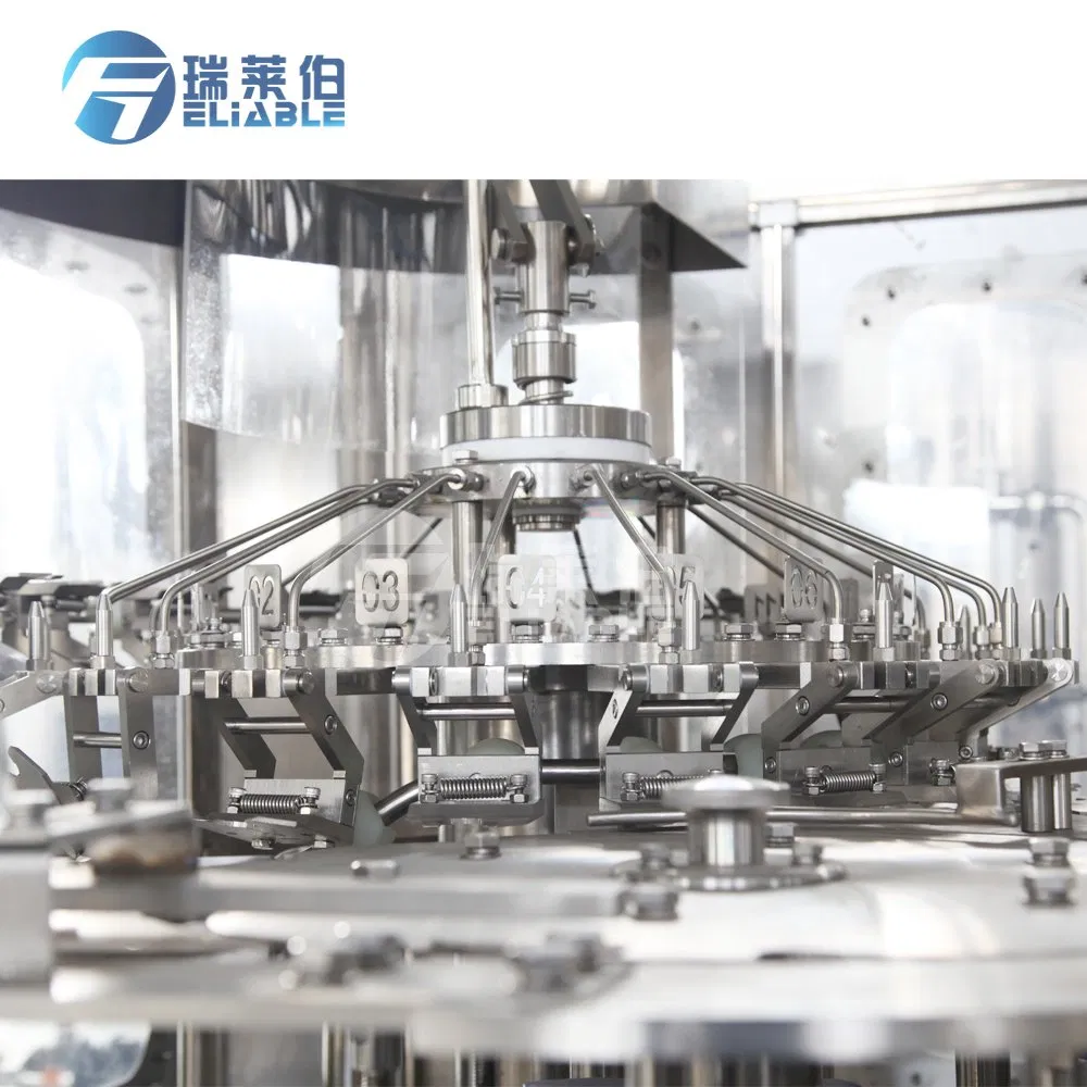 Complete Rotary 3 In1 Juice and Tea Washing Filling Capping Machine