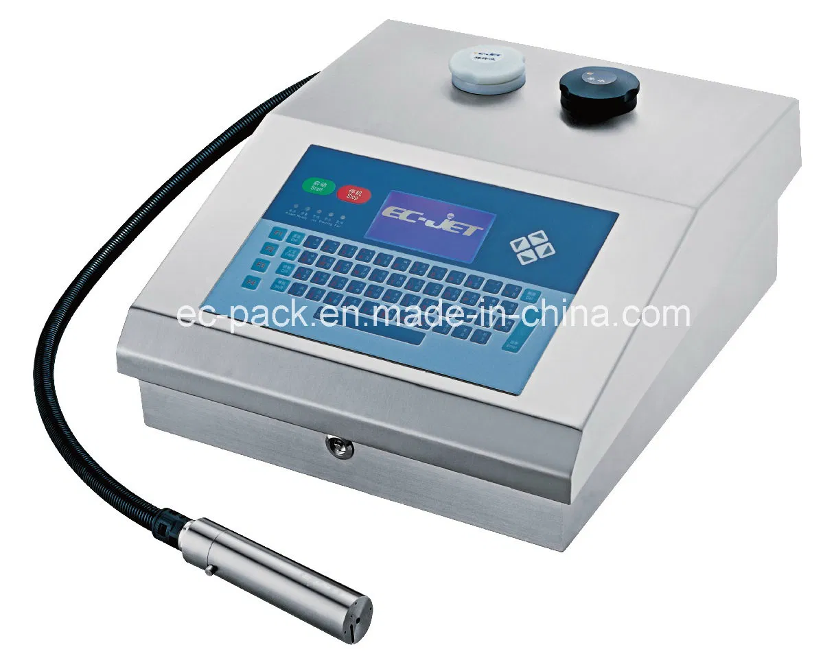 Continuous Ink-Jet Printer for Bottle Product Date Printing (EC-JET500) Date Coding Machine
