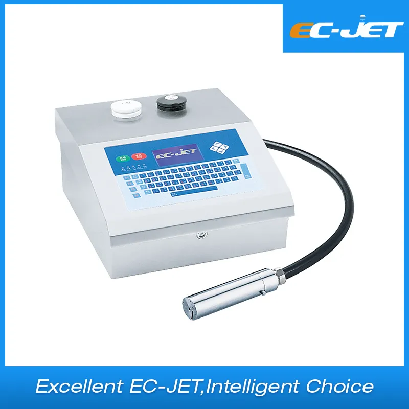Continuous Ink-Jet White Pigment Printer for Cable Printing (EC-JET400) Beverage Bottle and Can Coding