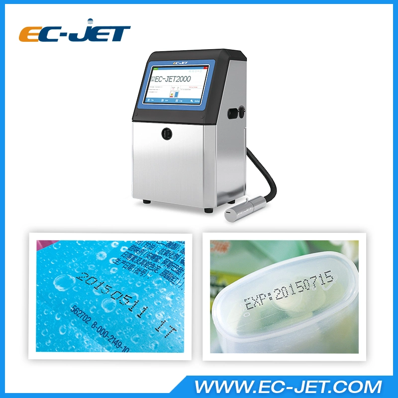 Continuous Inkjet Printer Coding Machine for Expiry Date Printing (EC-JET2000)