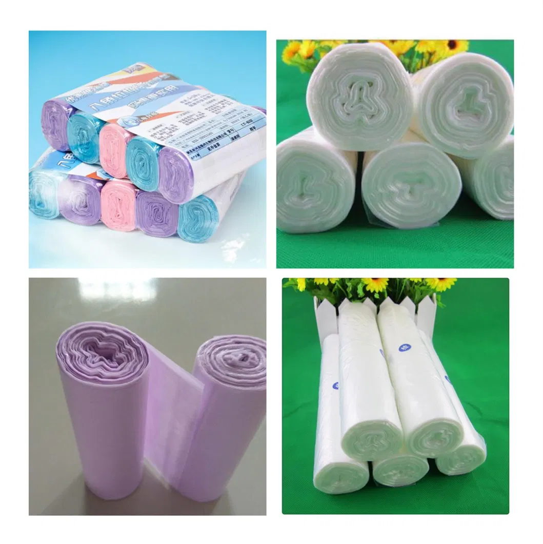 Coreless Plastic Trash Garbage Bag Rolling Bag Making Machine