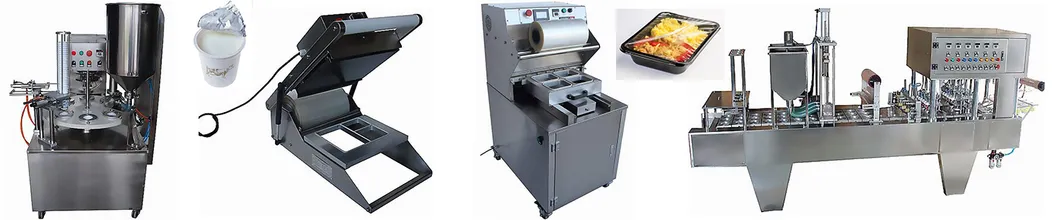 Customized Automatic Curd Cup Bowl Filling Sealing Machine