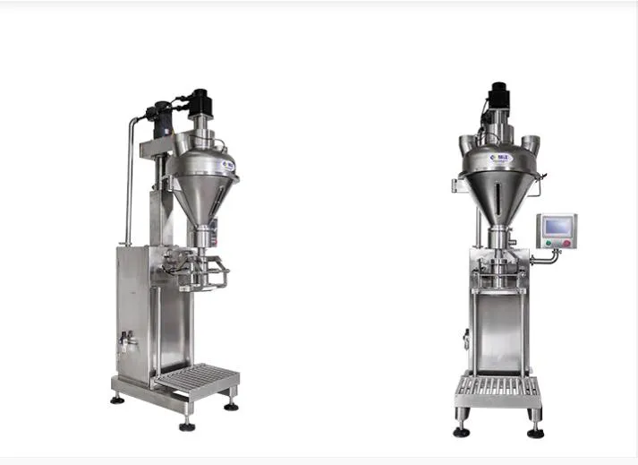 DJ-1b3+50W Stainless Steel Semi Automatic 10kg 25kg Medicine Milk Powder Filling Packing Packaging Machine