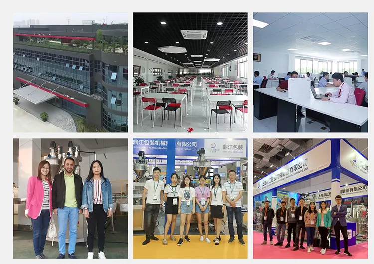 Easy to Clean Semi Automatic 100g 5000g Coffee Milk Powder Filling Packaging Machine