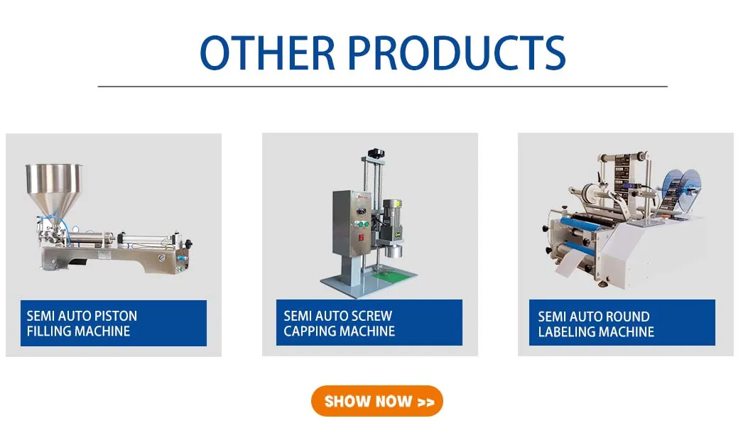 Factory Price Semi Auto Mixing Sauce Products and Oil Products Filling Machine