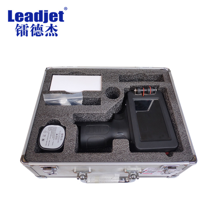 Fast Dry Ink Handheld Inkjet Printer 1-12.7mm Character Height /Batch Number Date Coding Machine