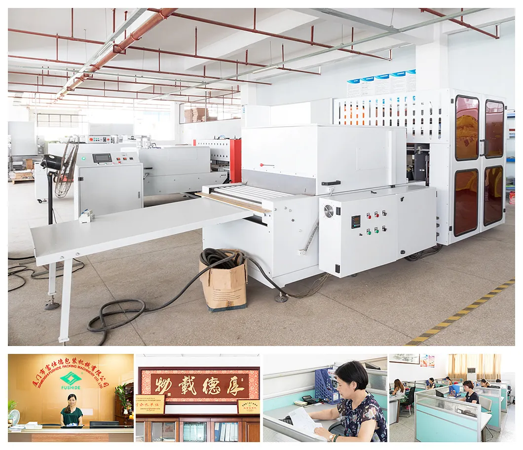 Film Shrinking Wrap Machine for Food and Beverage