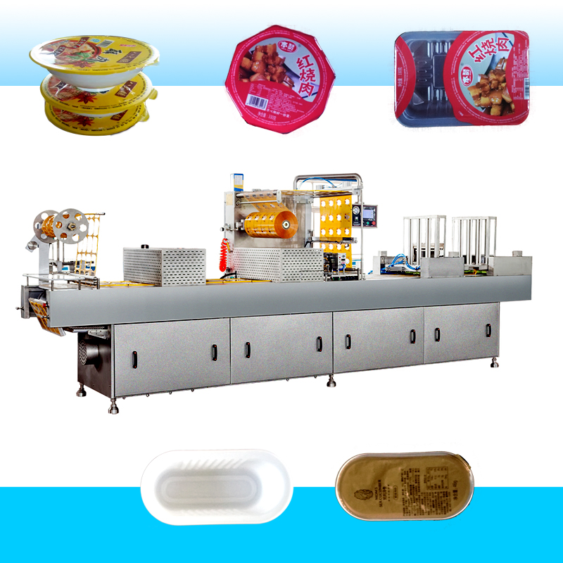 Fish Vacuum Packing Automatic Traysealer