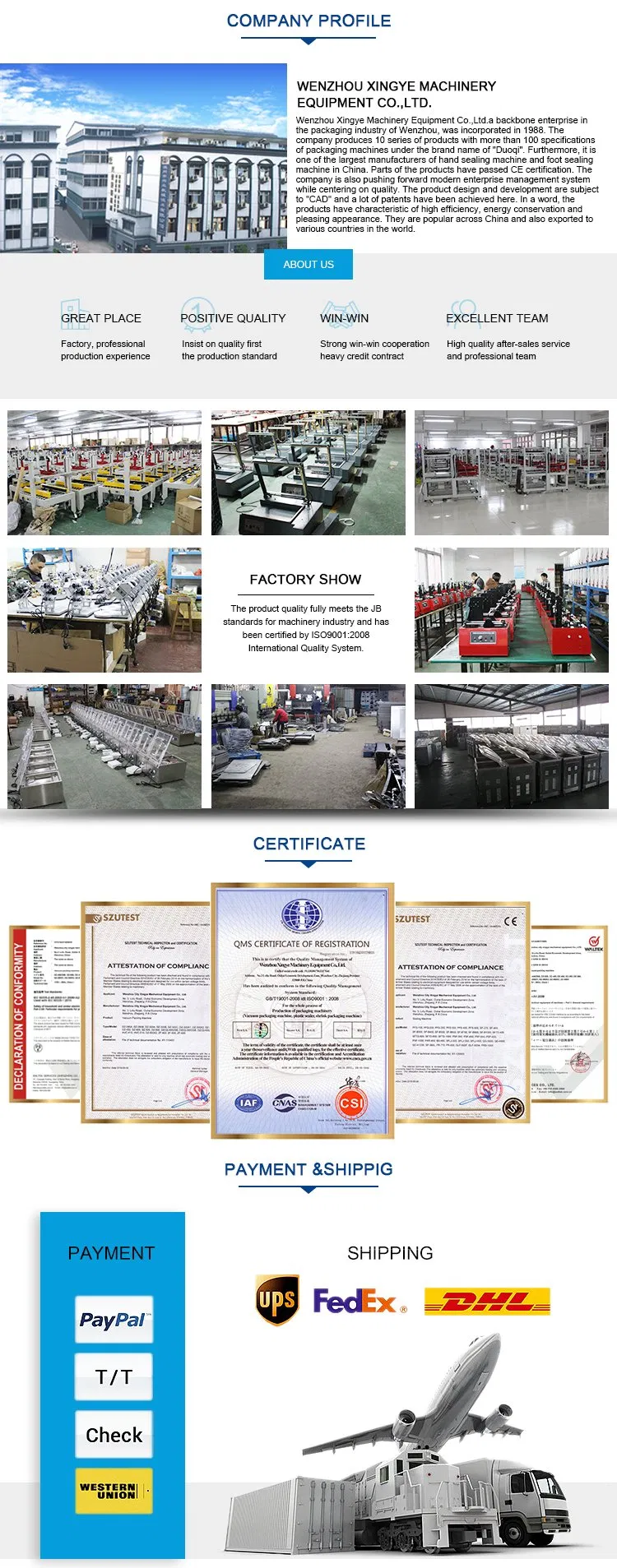 Fr900 Horizontal Heat Plastic Bag Pouch Sealer Automatic Continuous Sealing Machine