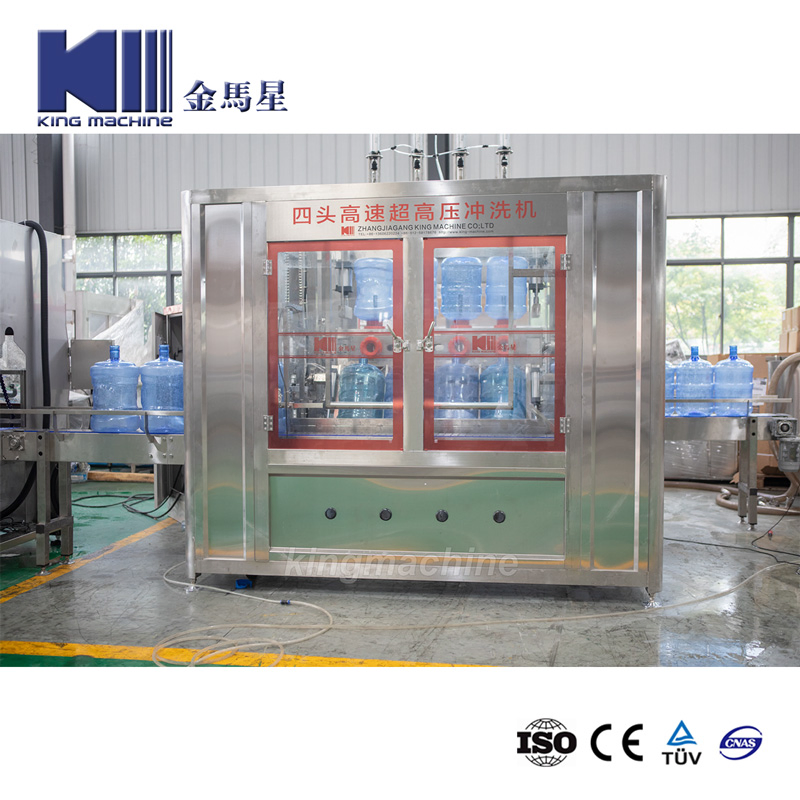Full-Auto Water Barrel-Filling Production Line / Big Bottle Filling Machine