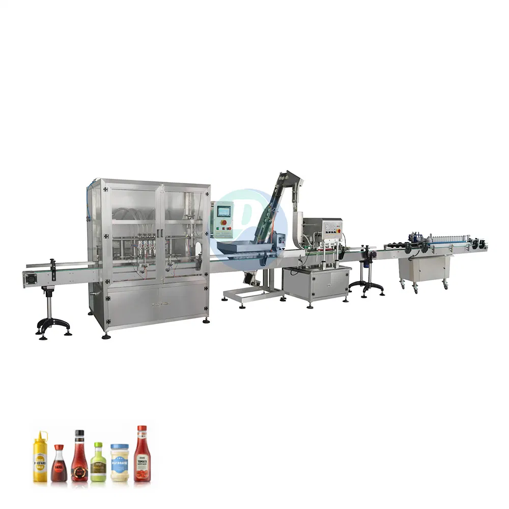 Full Automatic Plunger Type Filling Machine for Ketchup Jam Sauce