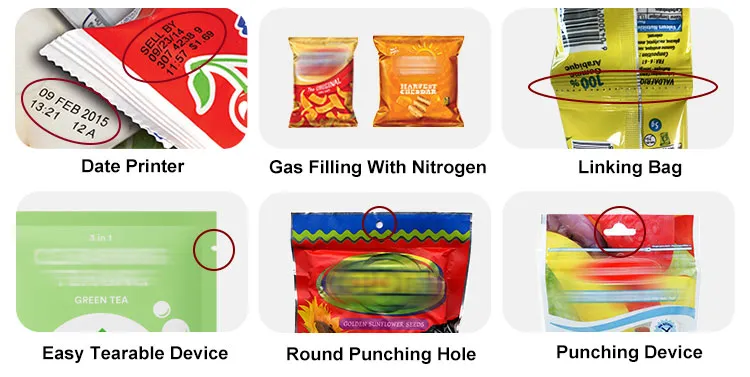 Full Automatic Pouch Sealing Coffee Powder Milk Powder Flour Filling Machines