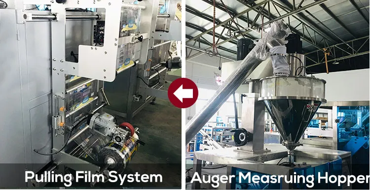 Full Automatic Pouch Sealing Coffee Powder Milk Powder Flour Filling Machines