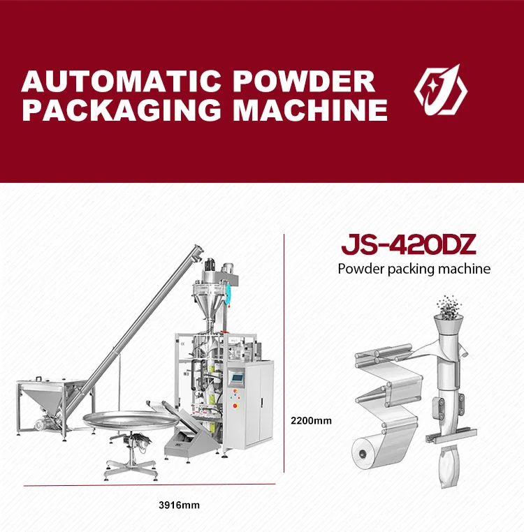 Full Automatic Pouch Sealing Coffee Powder Milk Powder Flour Filling Machines