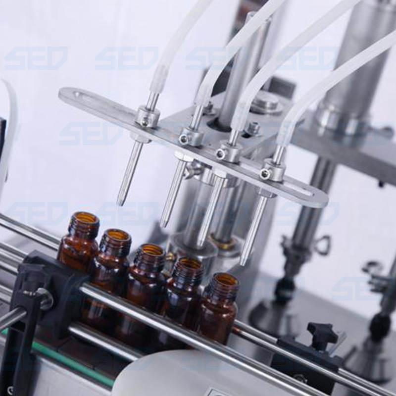 Fully Automatic Liquid Filling Machine Bottle One Year Warranty