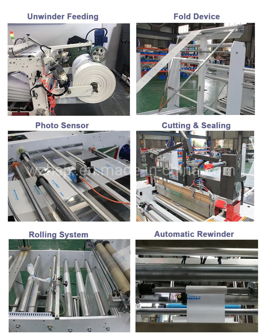 Fully Automatically Plastic Bag on Roll with Core or Coreless Disposable Table Cover Making Machine Manufacturers
