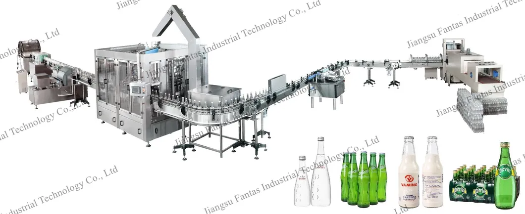 Glass Bottle Alcoholic Drinking Wine Whisky Craft Beer Bottling Filling Machine
