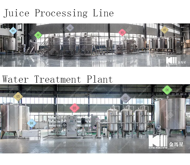 Glass / Pet Bottle Nectar Making Machinery