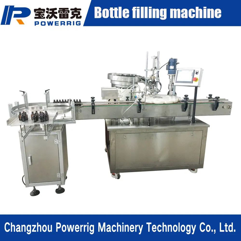 Good Product Automatic Filling Eye Drop Small Scale Glass Bottle Filling and Packing Machine