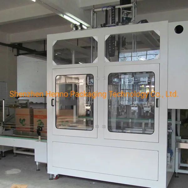 Guaranteed Quality Proper Price Trademark Carton Desktop Packaging Automatic Top Load Carton Case Packer Packaging Machines