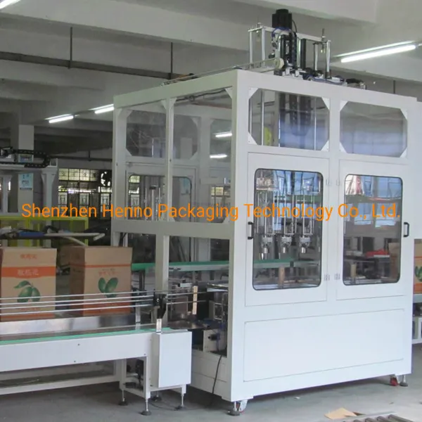 Guaranteed Quality Proper Price Trademark Carton Desktop Packaging Automatic Top Load Carton Case Packer Packaging Machines