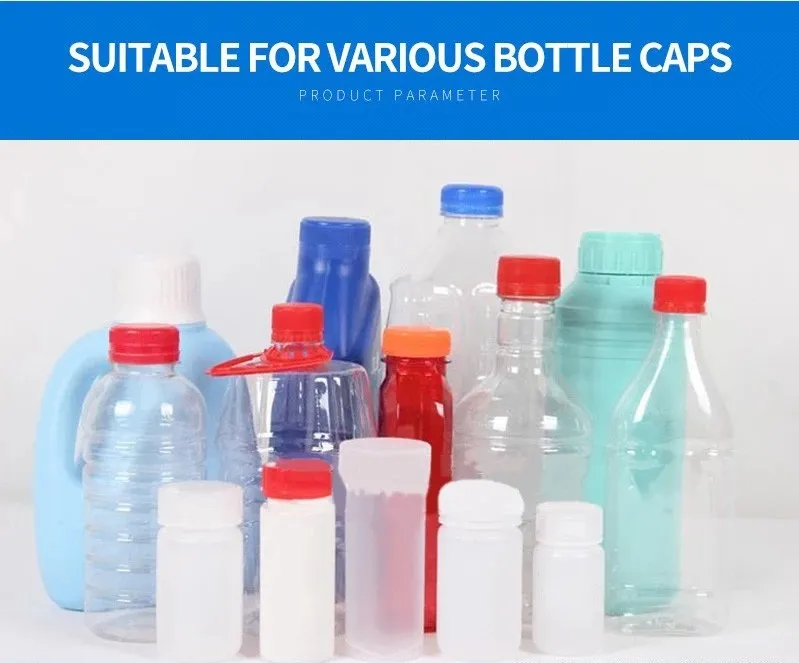 Hand Plastic Screw Capping Machine Pneumatic Capping Machine 10-50mm