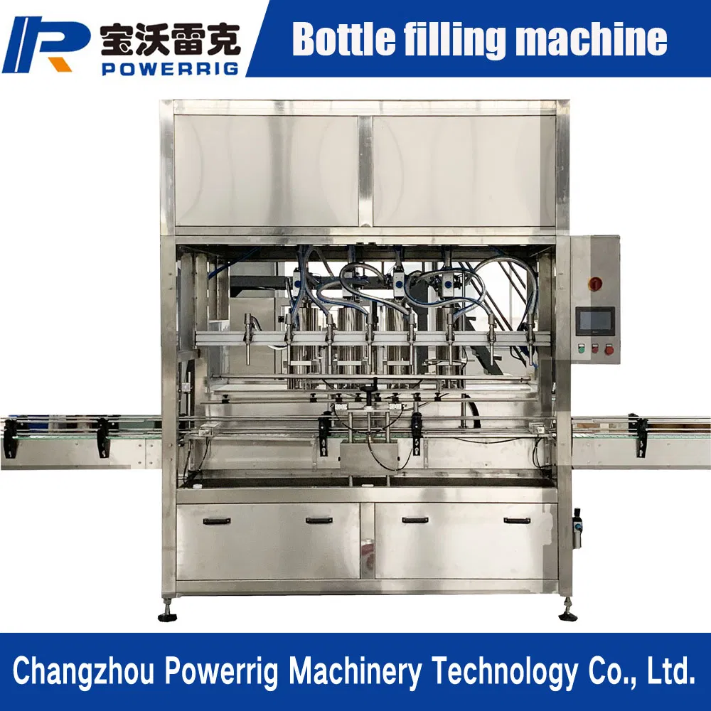 High Production Automatic Filling 500ml Small Bottle Honey Glass Bottle Filling and Capping Machine