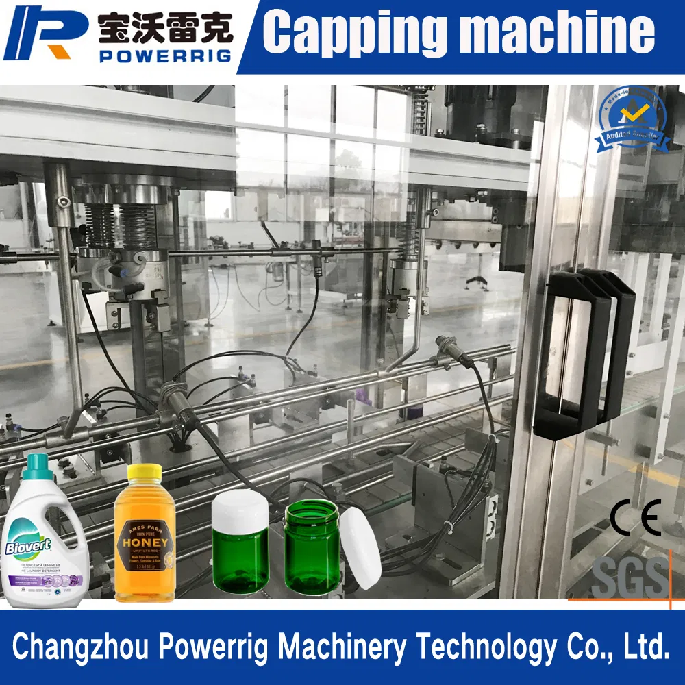 High Quality Juice Bottle Capping Machine with Screw Capping Way