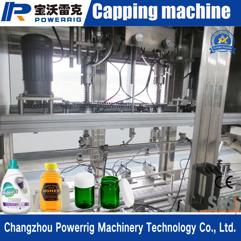 High Quality Juice Bottle Capping Machine with Screw Capping Way