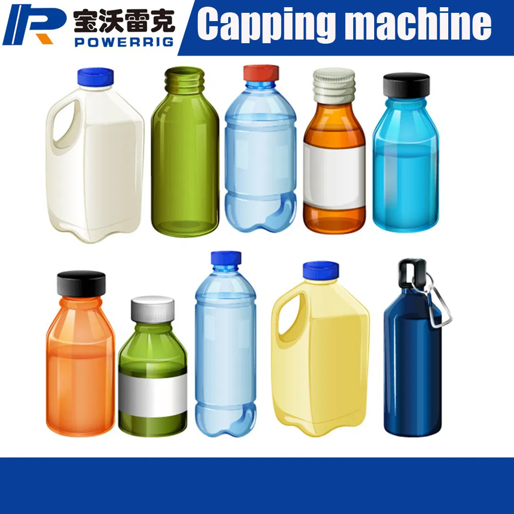 High Quality Juice Bottle Capping Machine with Screw Capping Way