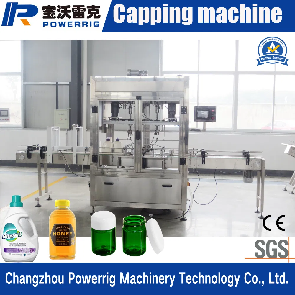 High Quality Juice Bottle Capping Machine with Screw Capping Way