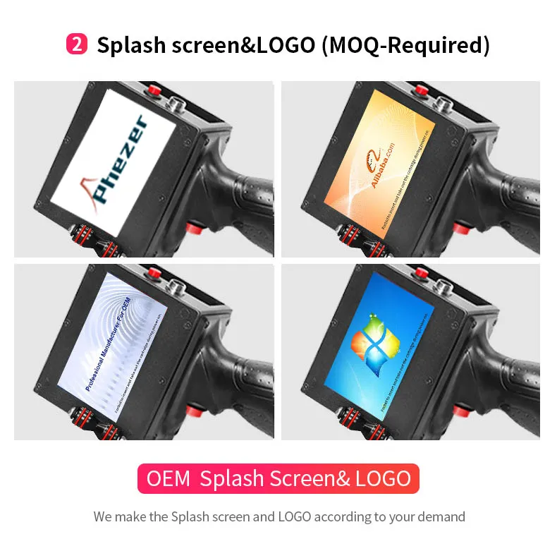 High Resolution Date Code Printer Expiry Handy Inkjet Printers