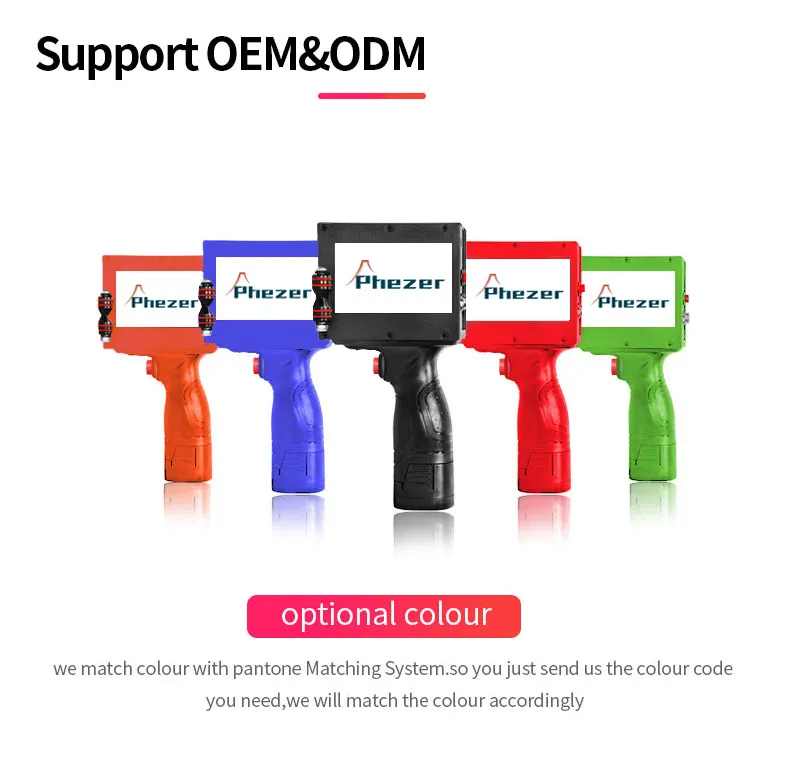 High Resolution Date Code Printer Expiry Handy Inkjet Printers