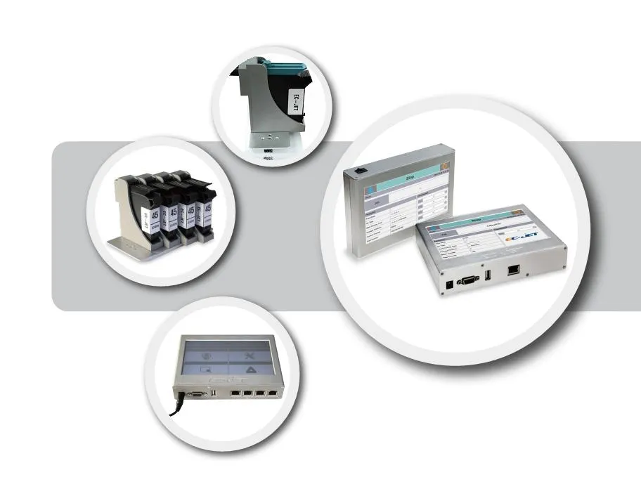 High Resolution Inkjet Printer Printing Barcode for Carton (ECH700)