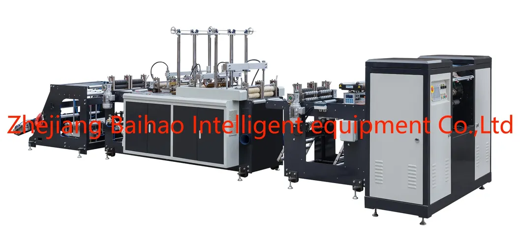 High Speed Bottom Sealing Cold Cutting Supermarket Shopping T-Shirt Bag Making Machine